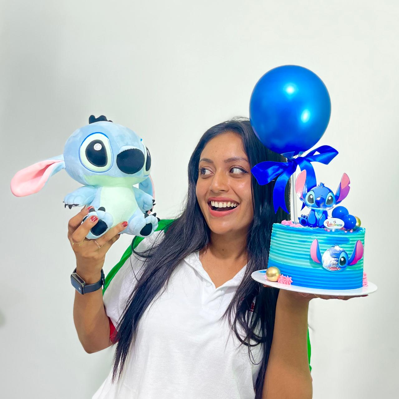 Blue Stitch And Cake